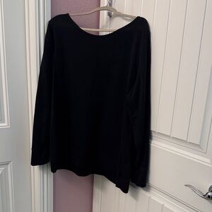 Old Navy Elegant Black Long Sleeve Tee